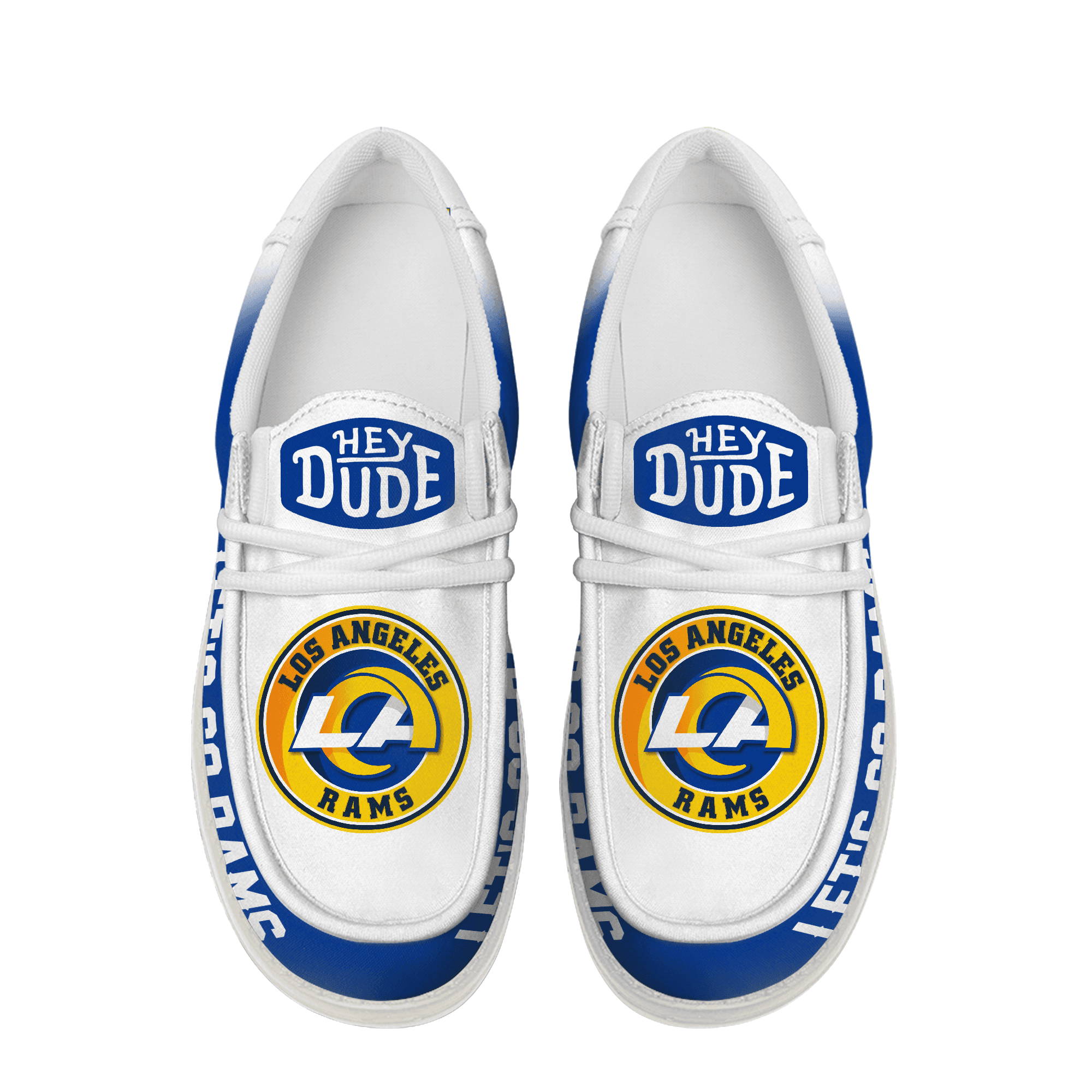 Los Angeles Rams Lace Up Loafers 2026