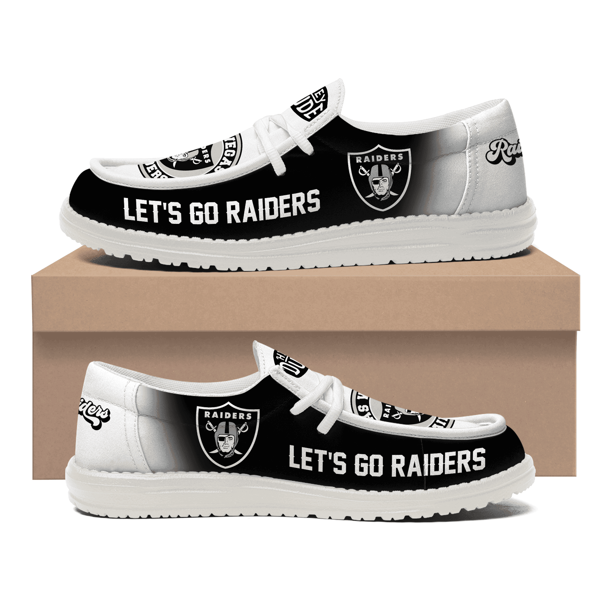 Las Vegas Raiders Lace Up Loafers 2026