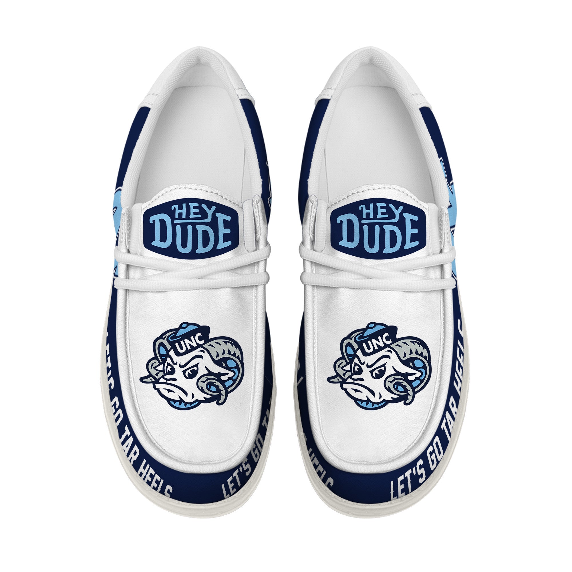 North Carolina Tar Heels Lace Up Loafers 2026