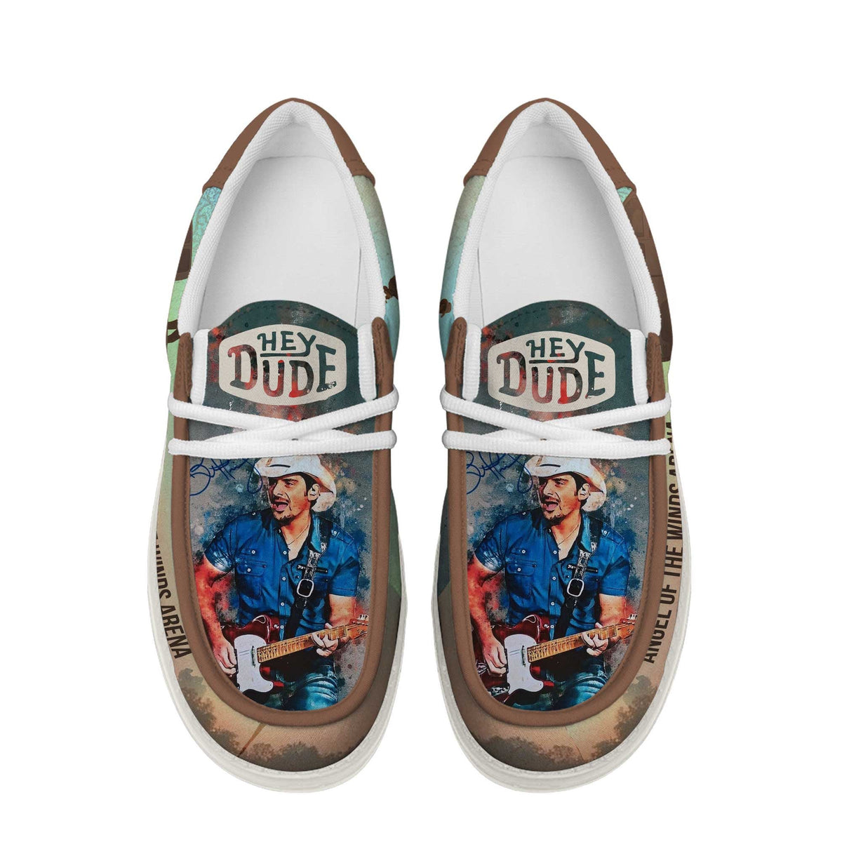 Brad Paisley Lace Up Loafers 2026