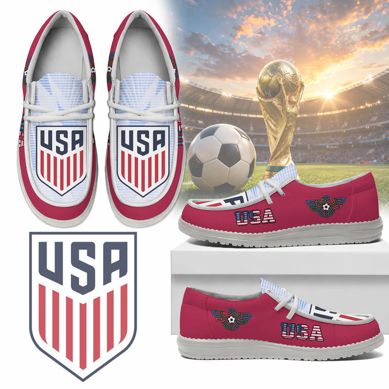 USA Lace Up Loafers 2026