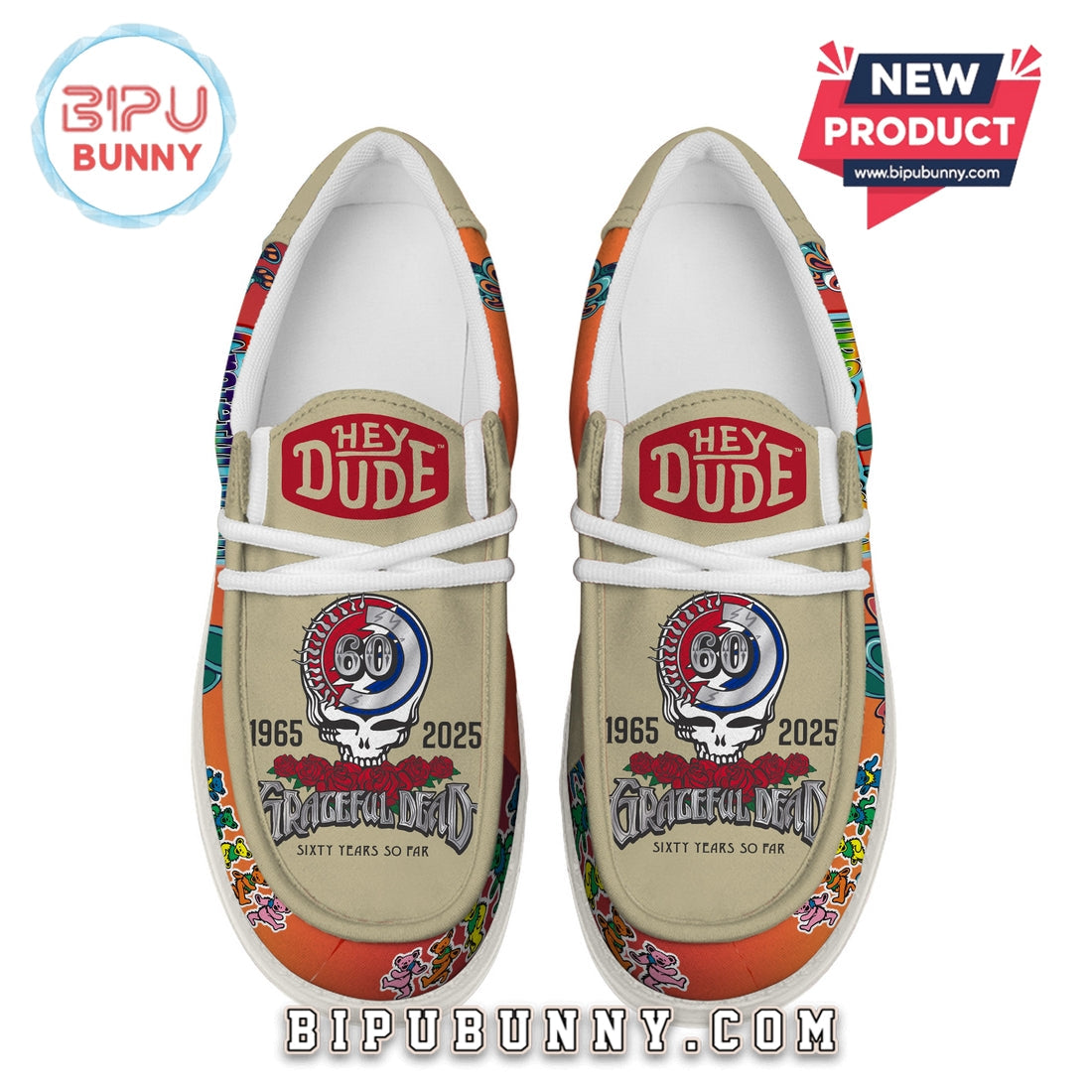 Grateful Dead Lace Up Loafers 2026