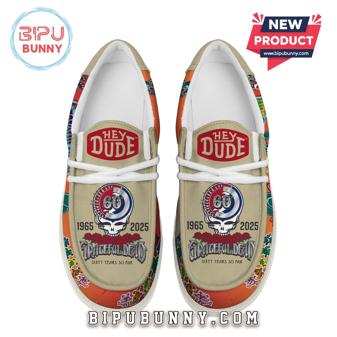 Grateful Dead Lace Up Loafers 2026