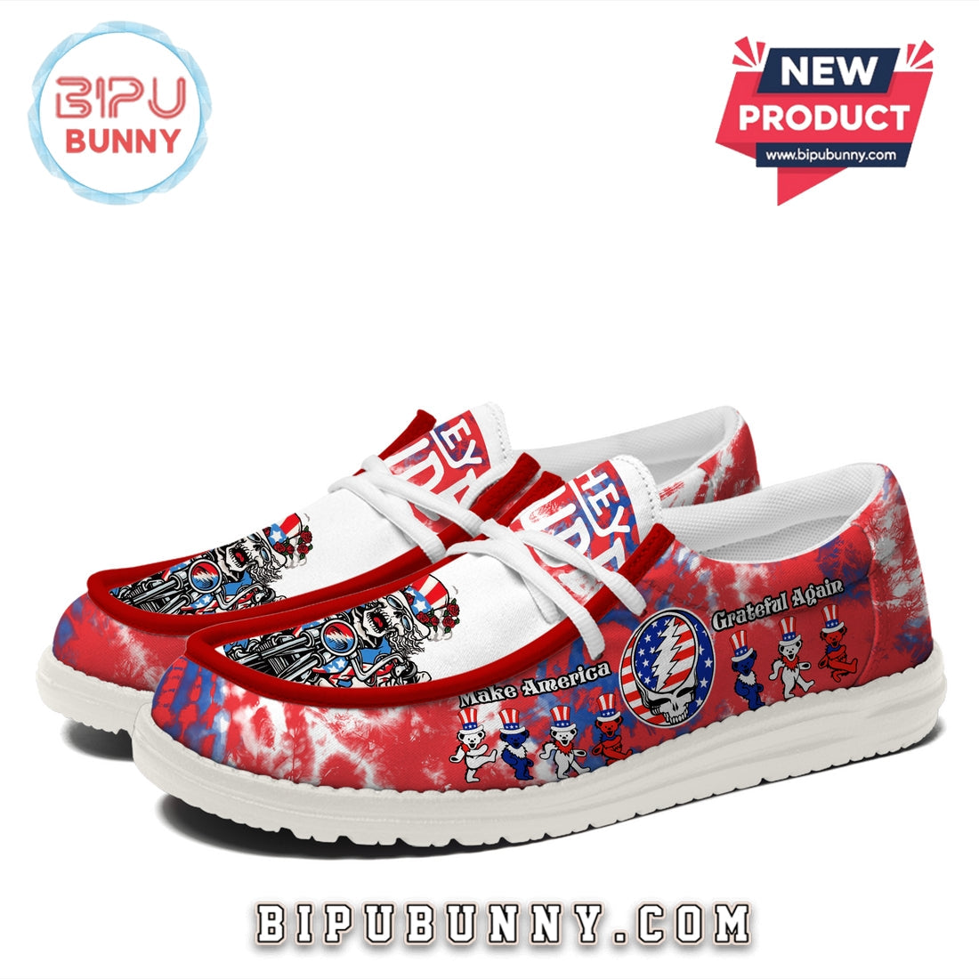 Grateful Dead Lace Up Loafers 2026