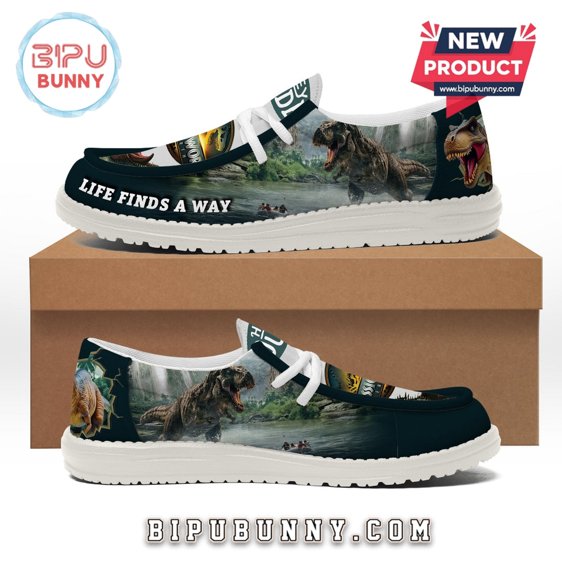Jurassic World Rebirth Lace Up Loafers 2026