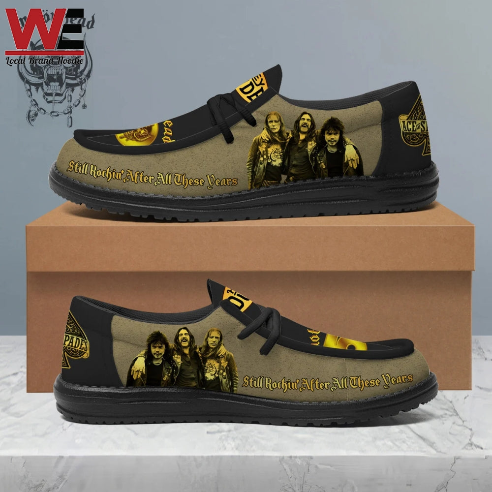 Motörhead Lace Up Loafers 2026
