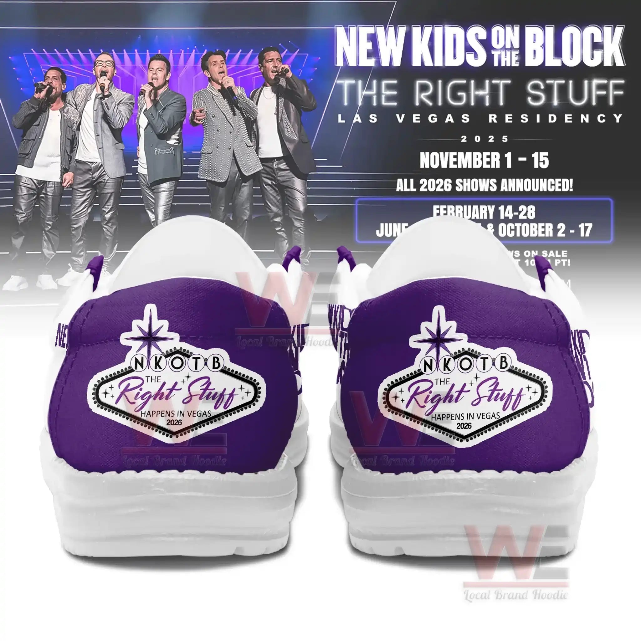 New Kids On The Block Lace Up Loafers 2026
