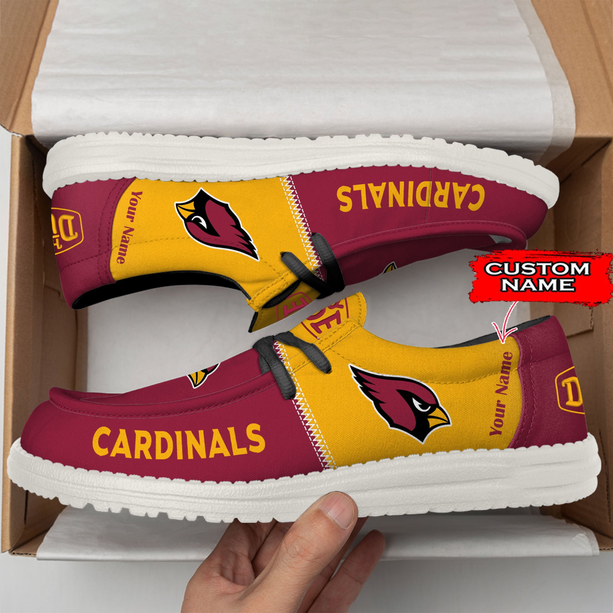 Arizona Cardinals Lace Up Loafers 2026