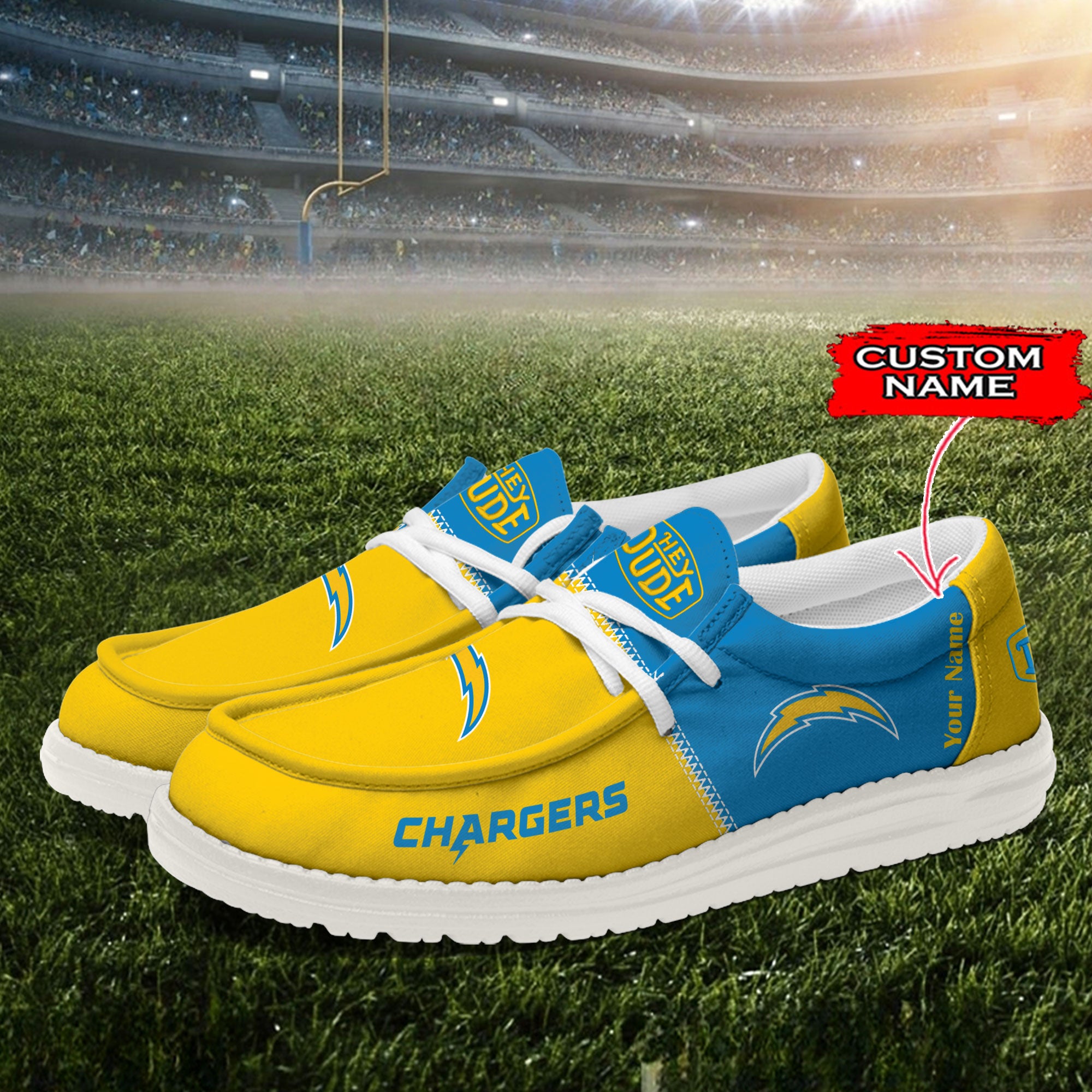 Los Angeles Chargers Lace Up Loafers 2026