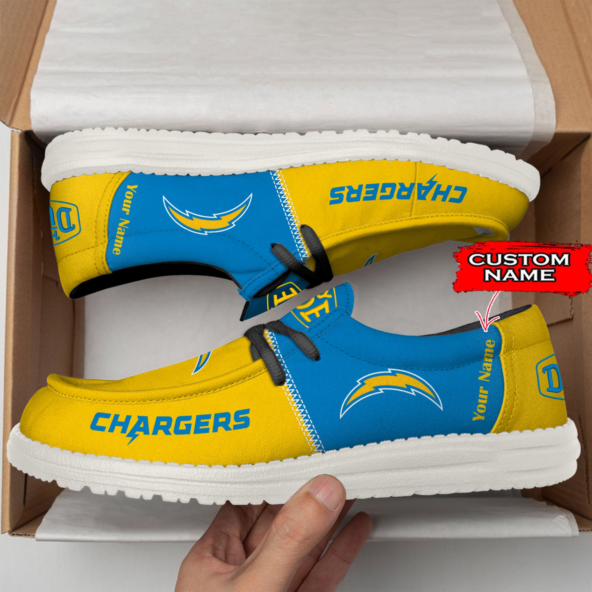 Los Angeles Chargers Lace Up Loafers 2026