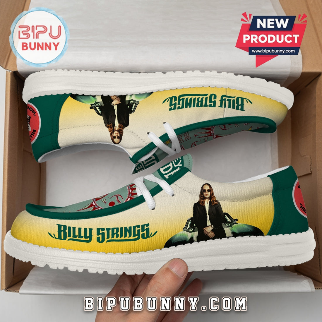 Billy Strings Lace Up Loafers 2026