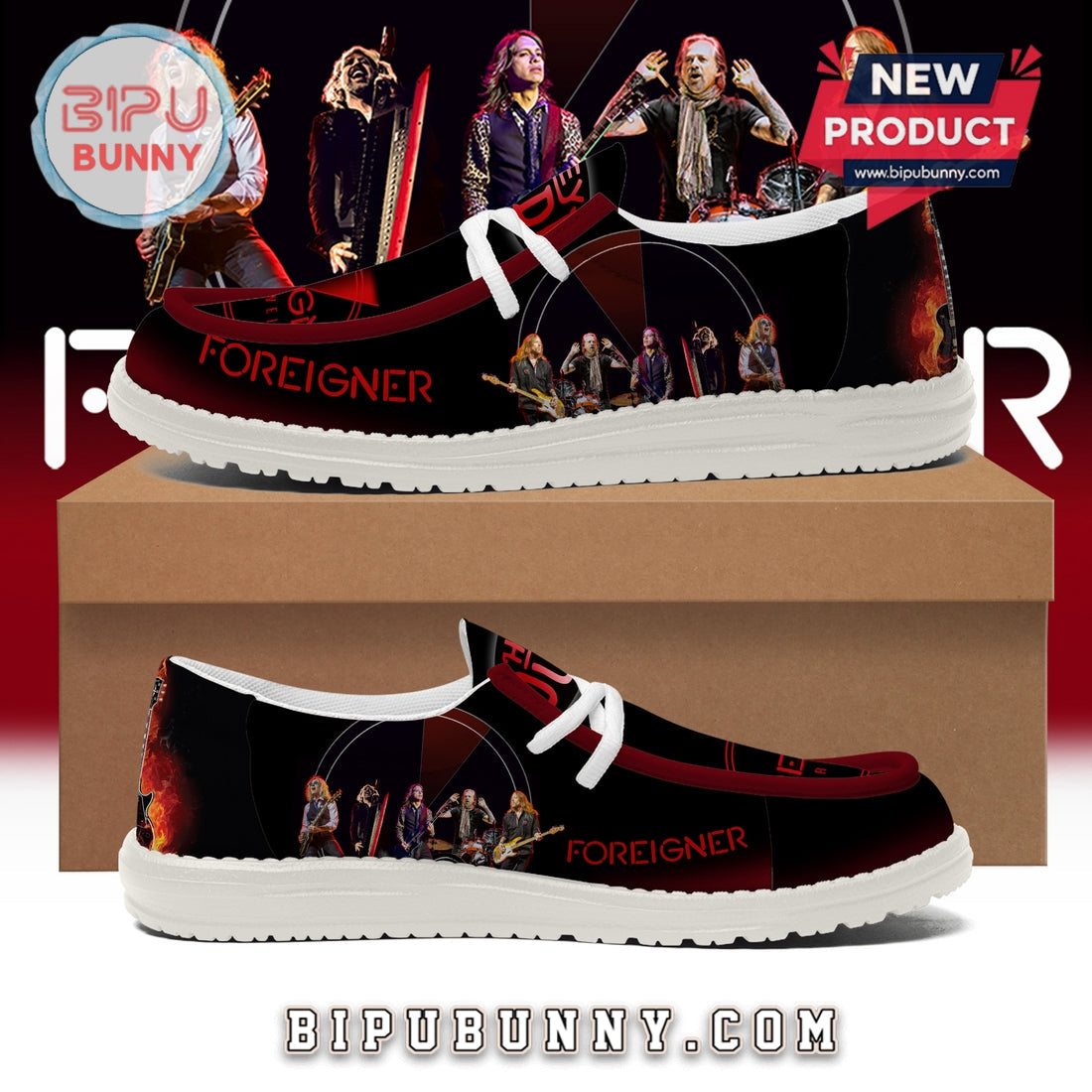 Foreigner Lace Up Loafers 2026