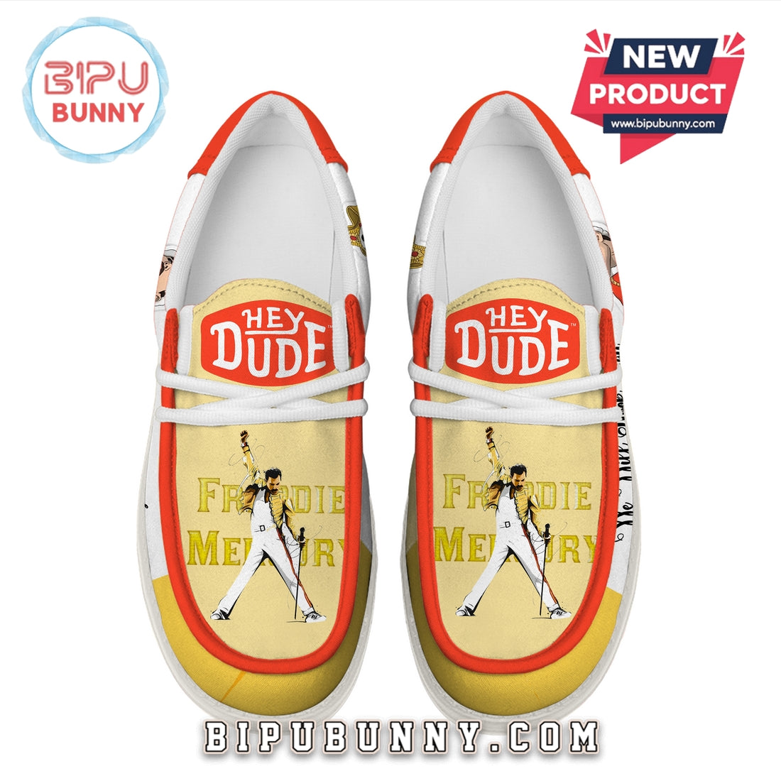 Freddie Mercury Lace Up Loafers 2026