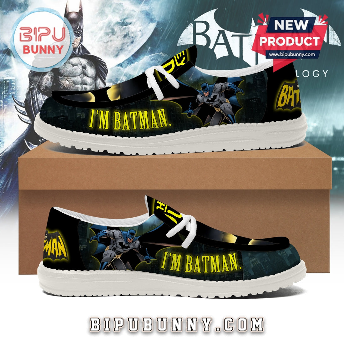 Batman Lace Up Loafers 2026