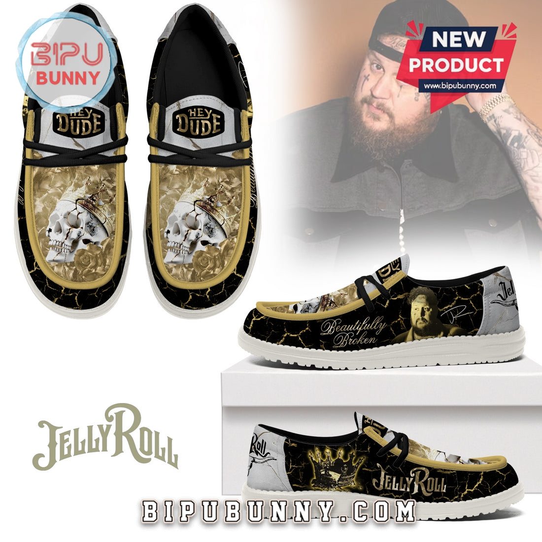 Jelly Roll Lace Up Loafers 2026