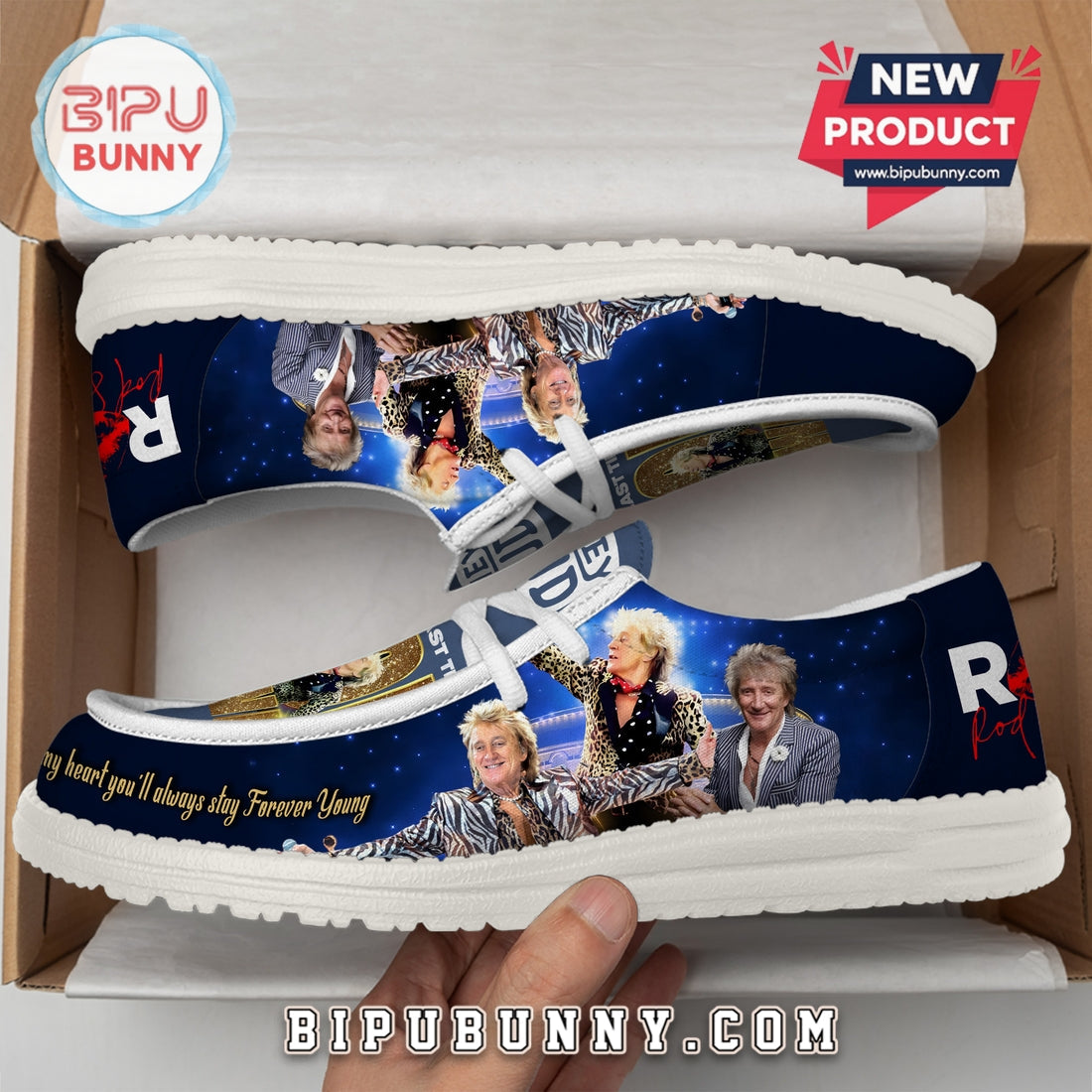 Rod Stewart Lace Up Loafers 2026