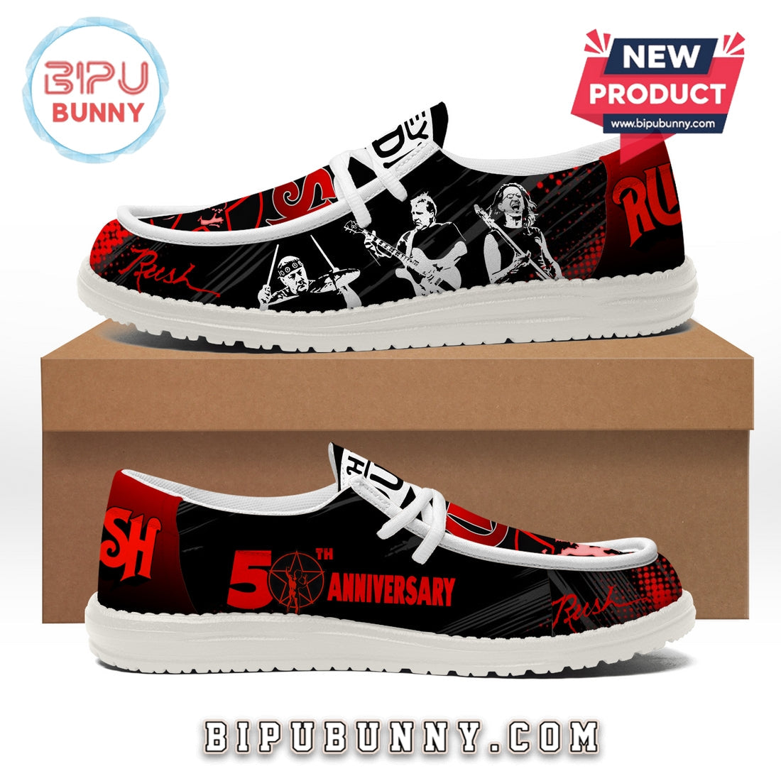 Rush Band Lace Up Loafers 2026
