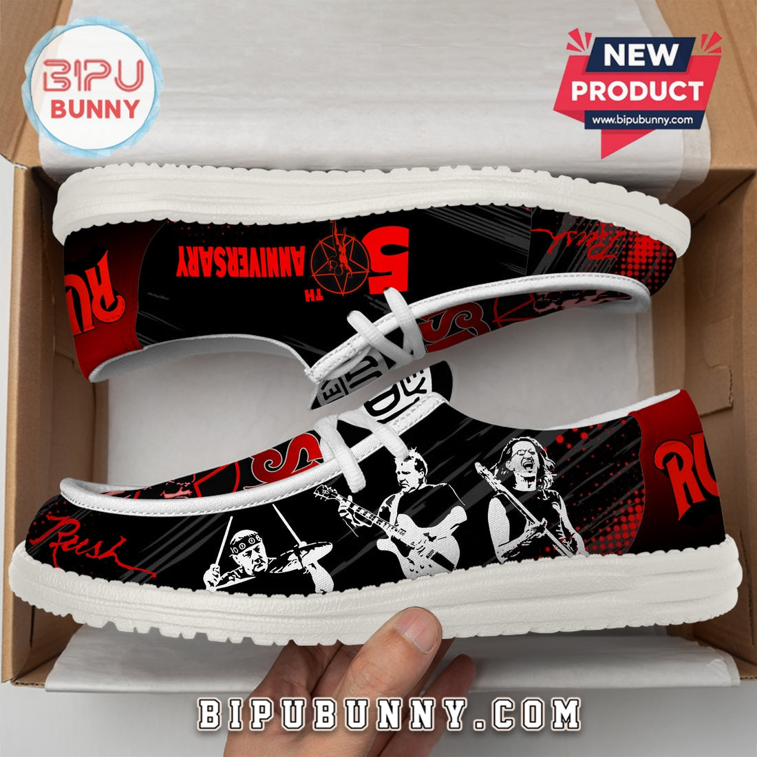 Rush Band Lace Up Loafers 2026