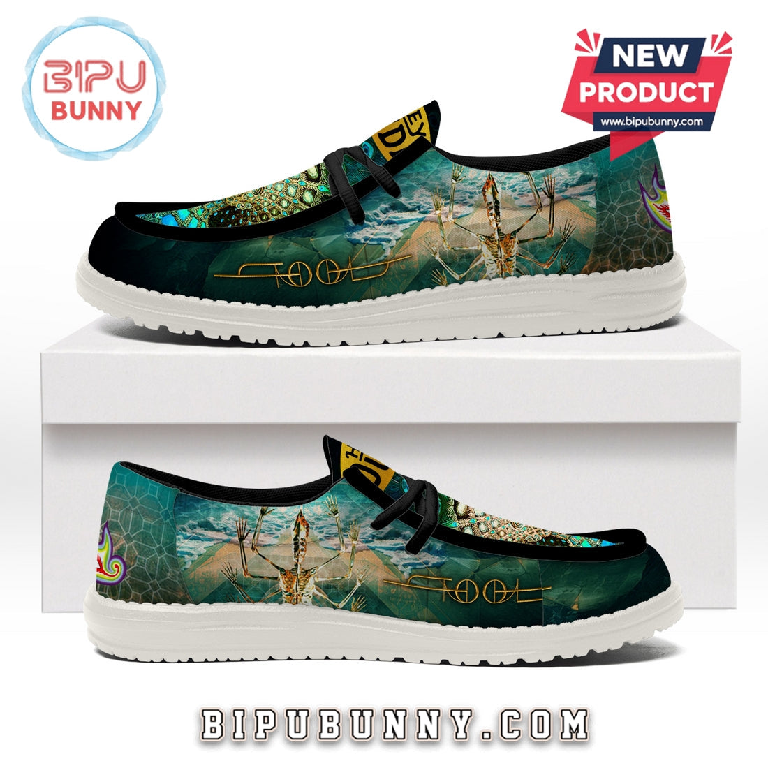 Tool Rock Band Lace Up Loafers 2026