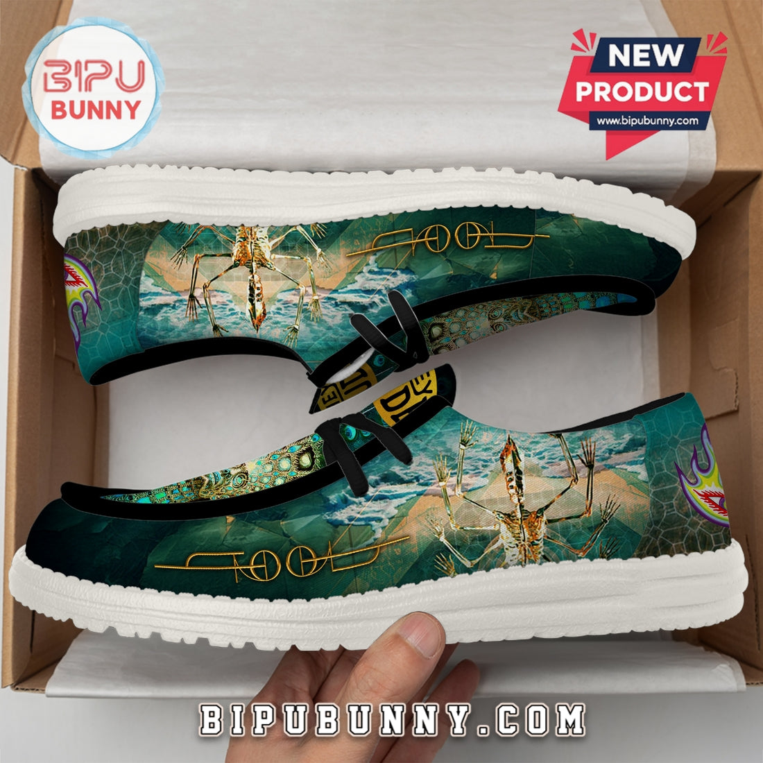 Tool Rock Band Lace Up Loafers 2026