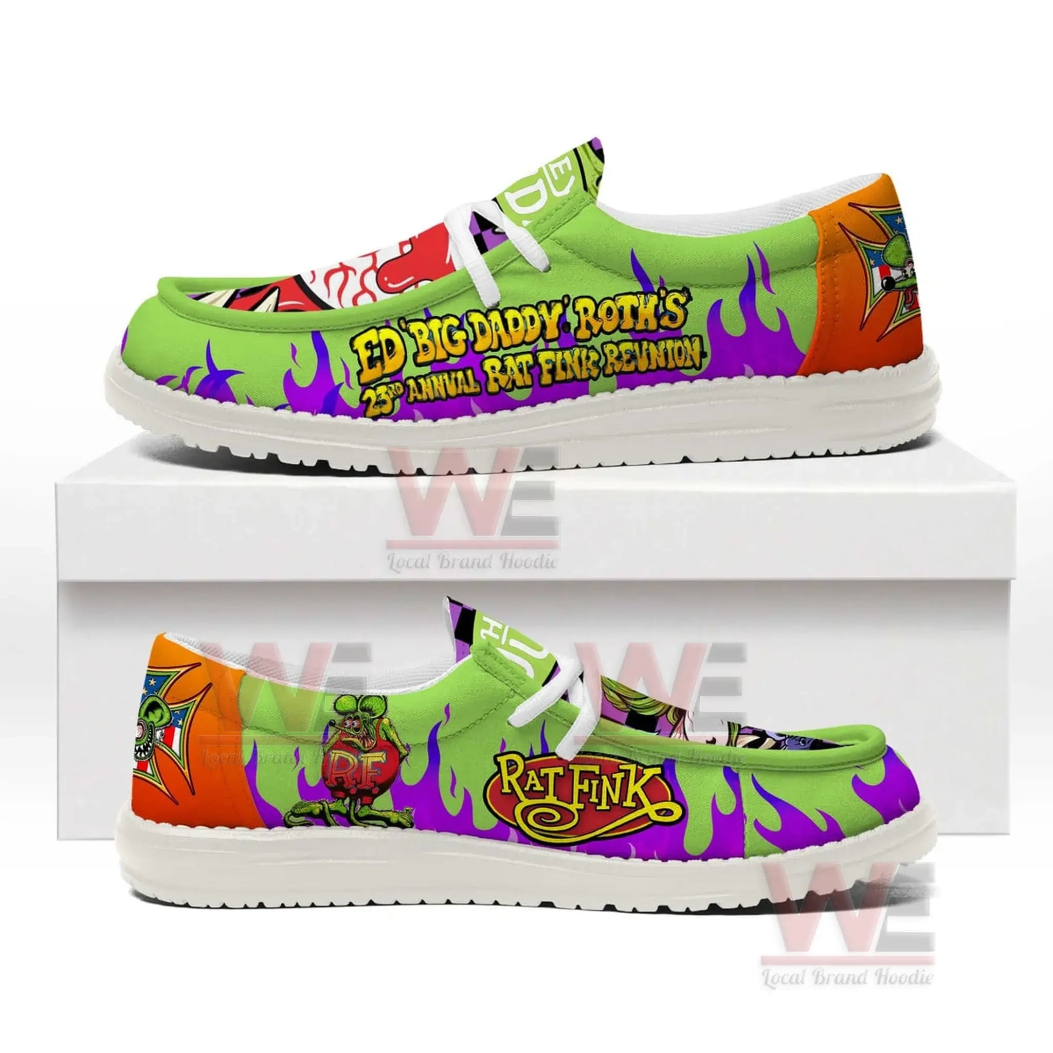 Rat Fink Lace Up Loafers 2026