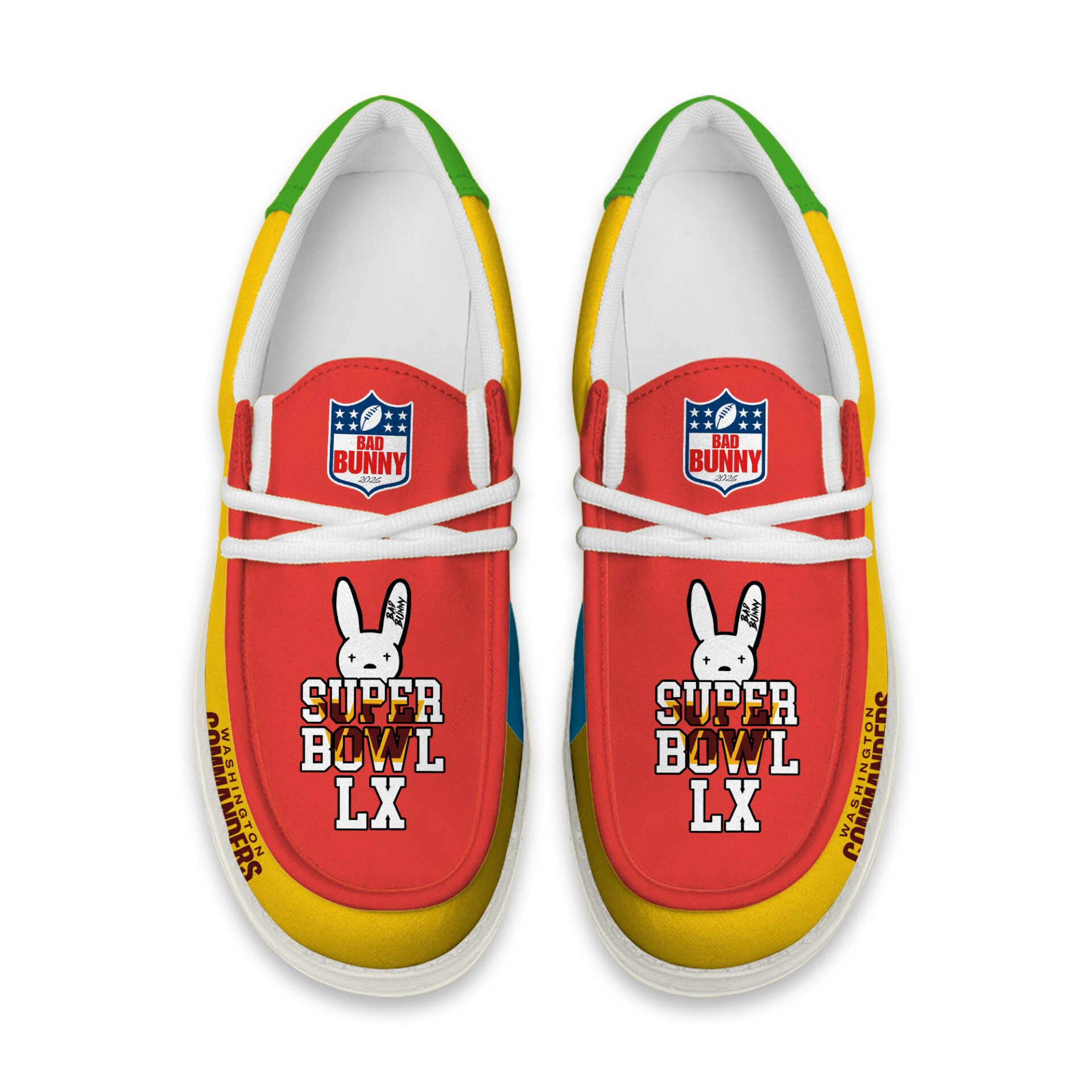 Washington Commanders Lace Up Loafers 2026