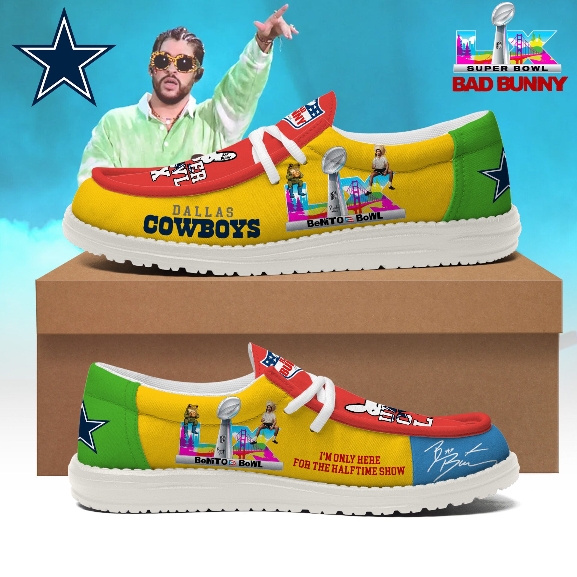 Dallas Cowboys Lace Up Loafers 2026