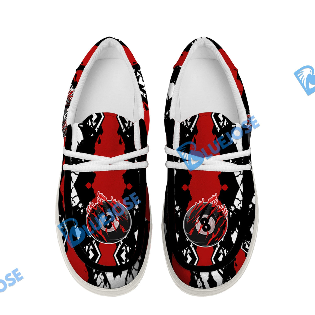 Billiards Ball 8 Cracks Of Time Lace Up Loafers 2026