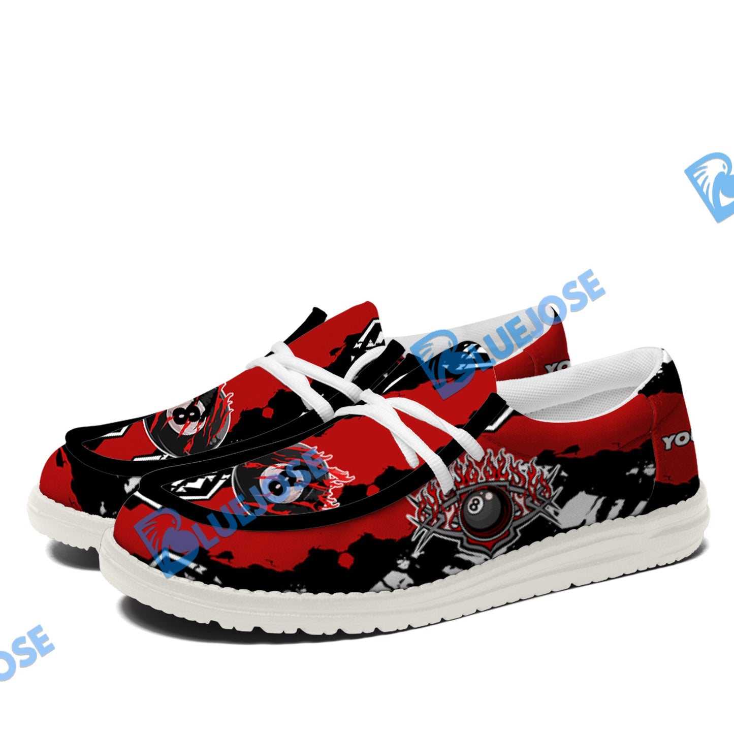 Billiards Ball 8 Cracks Of Time Lace Up Loafers 2026