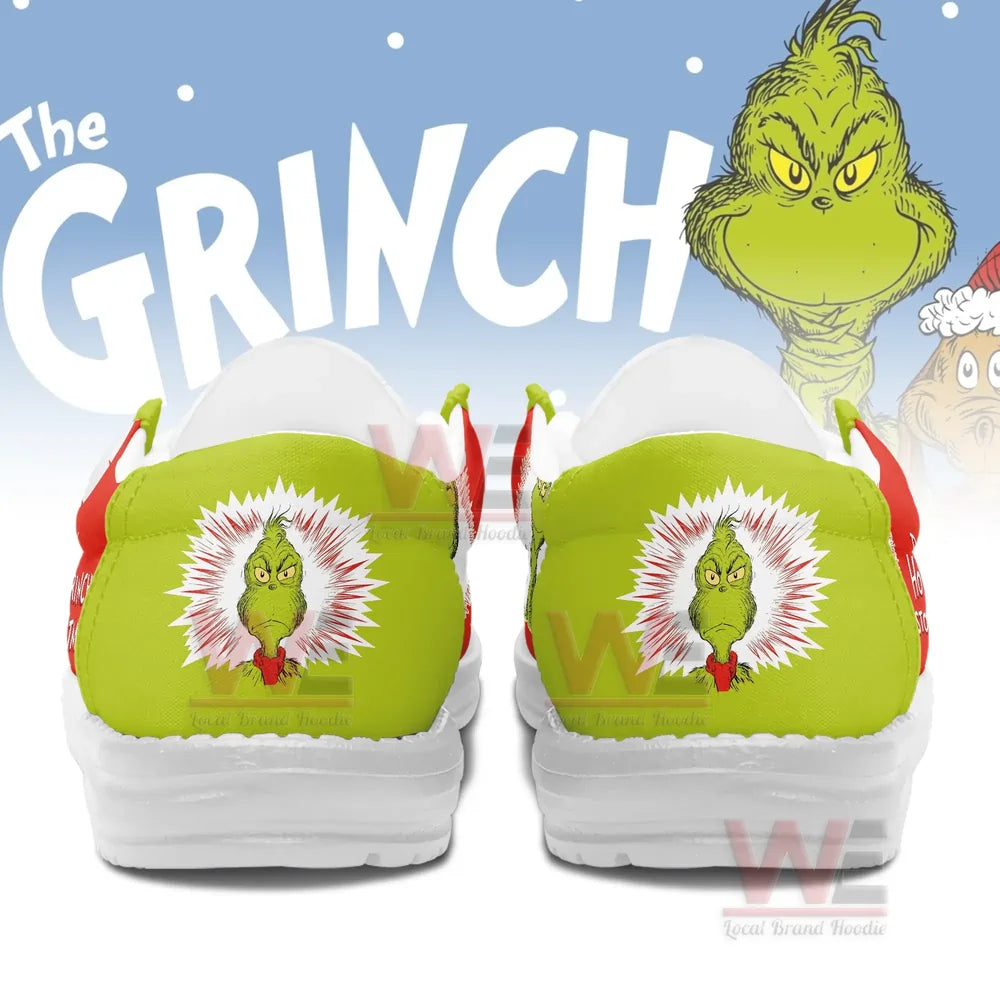 The Grinch Lace Up Loafers 2026