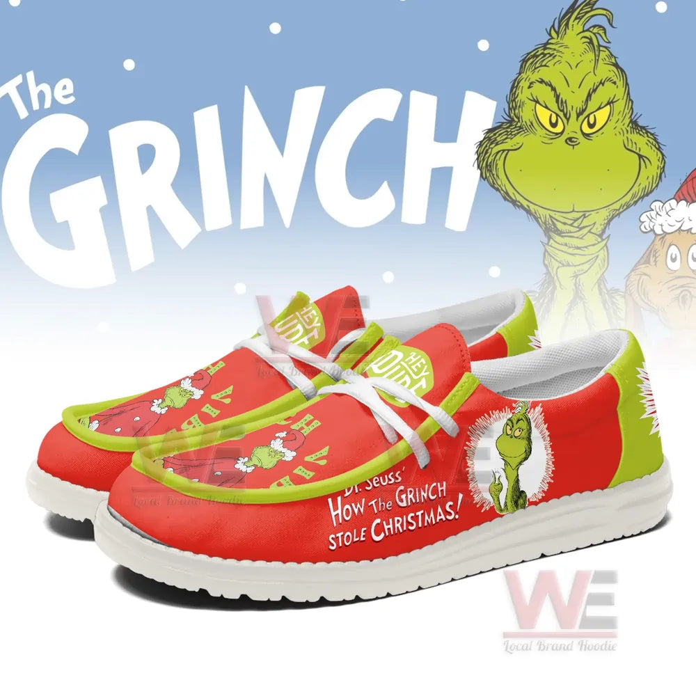 The Grinch Lace Up Loafers 2026