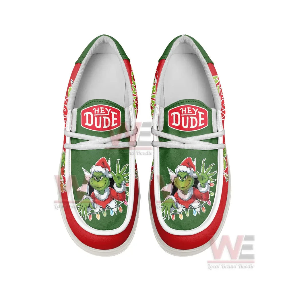 The Grinch Lace Up Loafers 2026