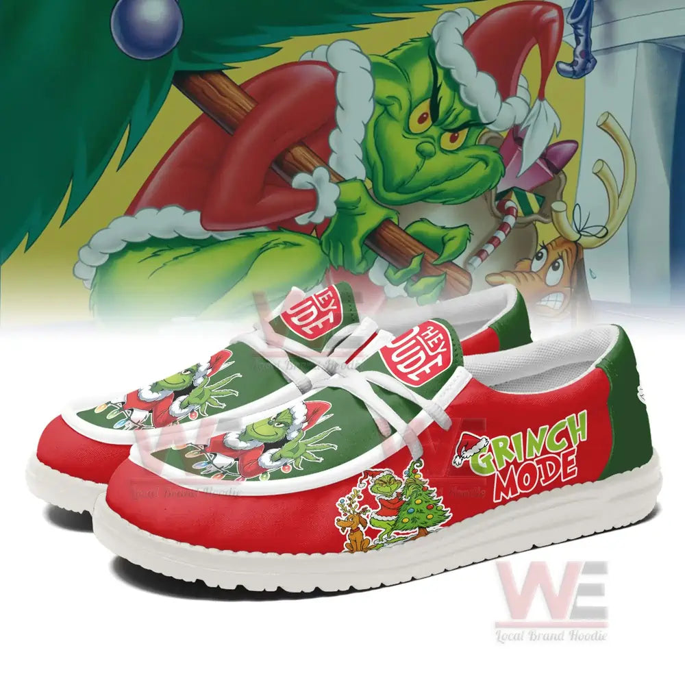 The Grinch Lace Up Loafers 2026