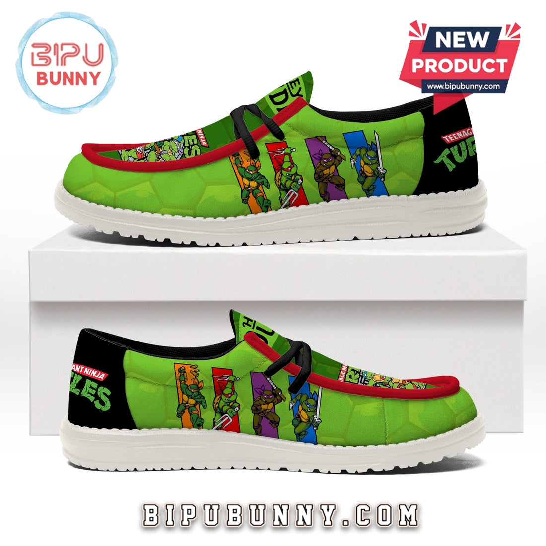 Teenage Mutant Ninja Turtles Lace Up Loafers 2026