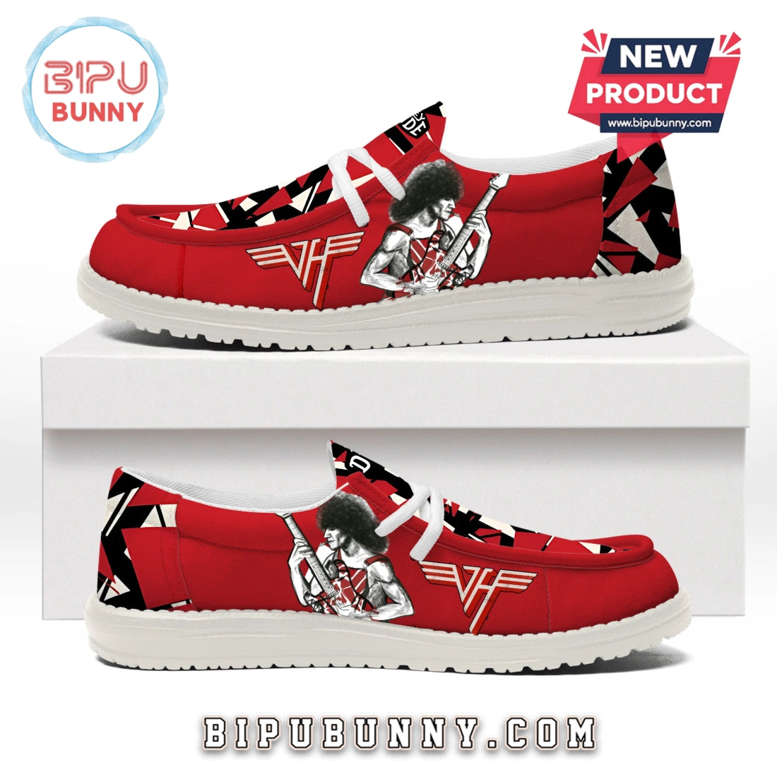 Van Halen Band Lace Up Loafers 2026